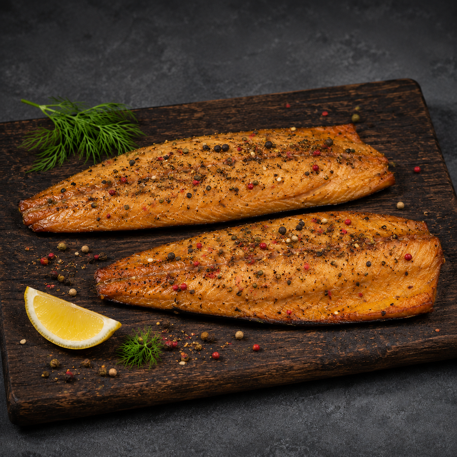 Makrelenfilet Pfeffer - Geräuchert