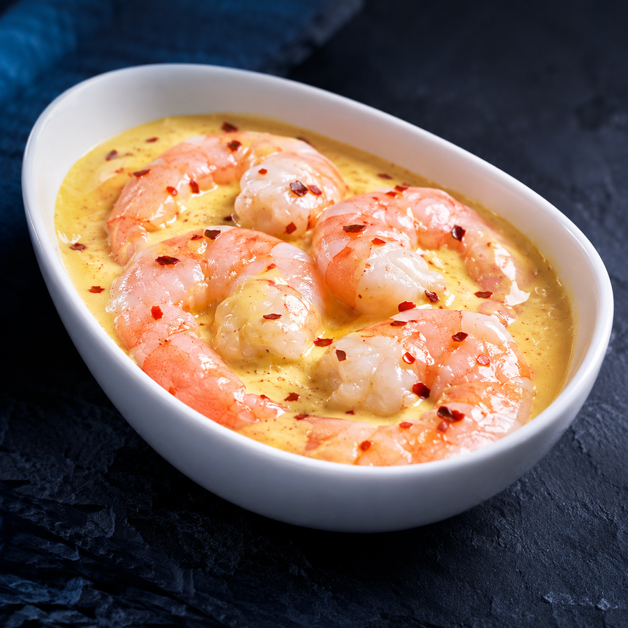 Riesengarnelen "Spicy Curry"